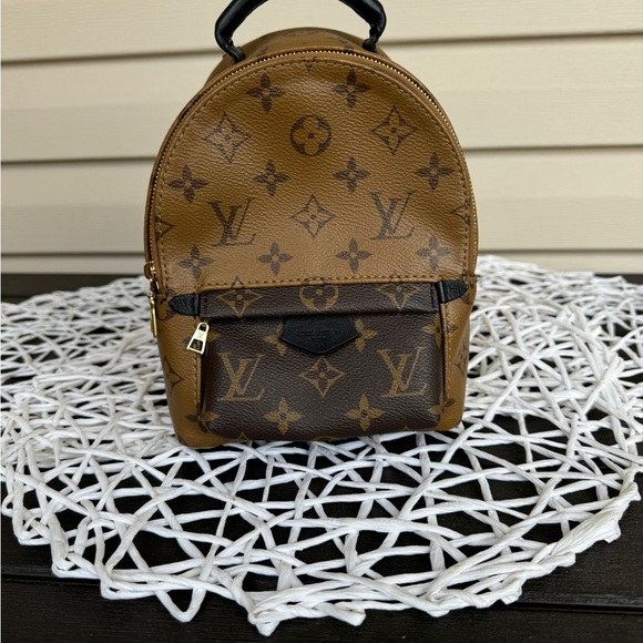 Louis Vuitton Reverse Palm Springs Mini Backpack - Picture 3 of 8